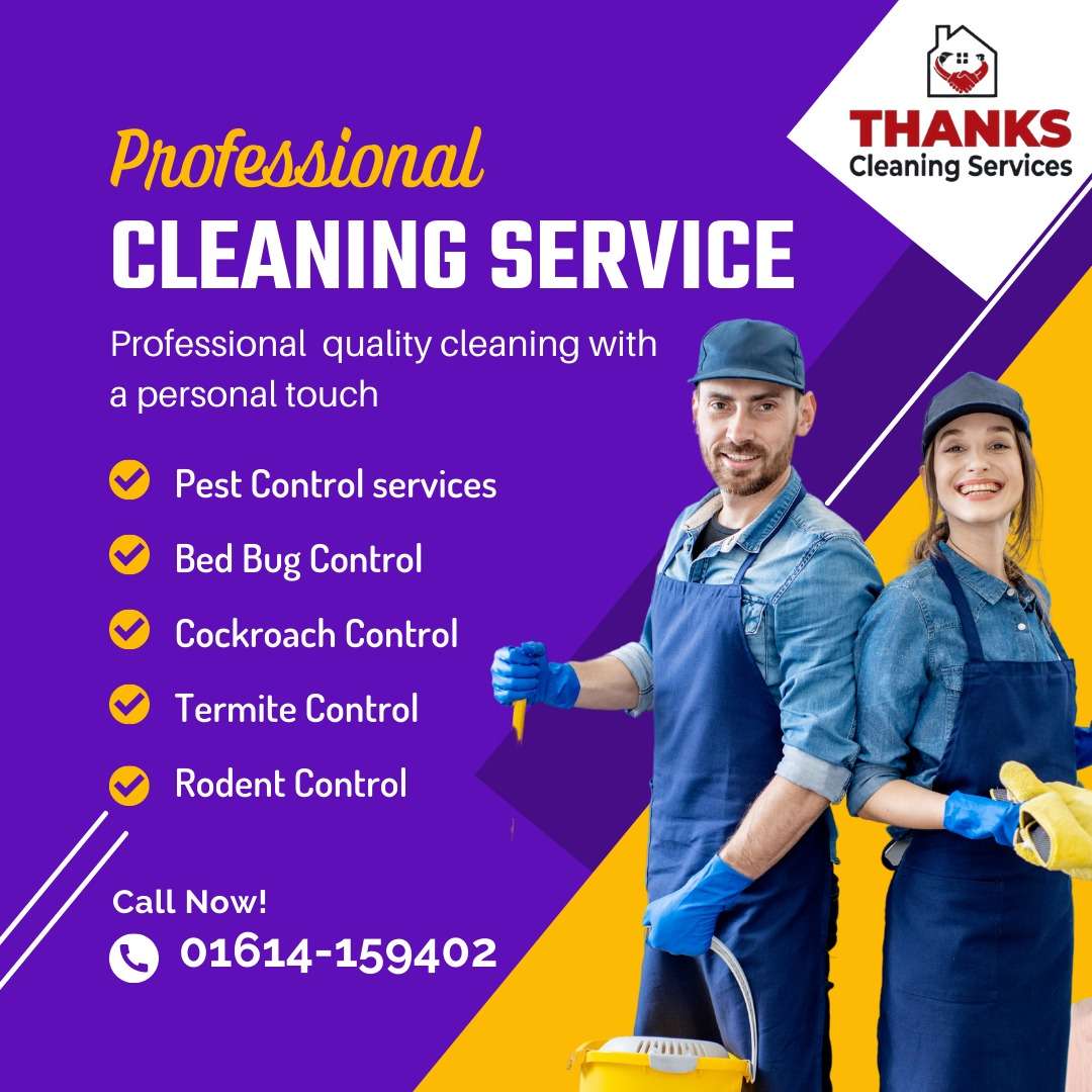Pest Control & Cleaning Service logo